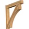 Ekena Millwork Westlake Block Rough Sawn Outlooker, Western Red Cedar, 8"W x 48"D x 48"H OUT08X48X48WTL05RWR - alternate 1